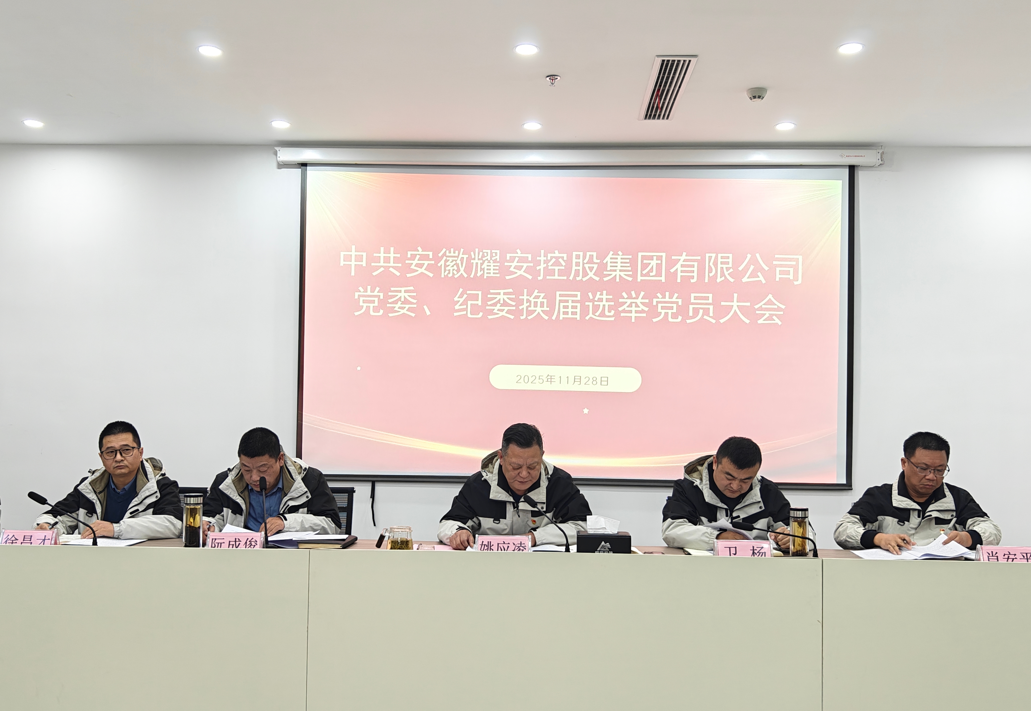 耀安控股集團(tuán)黨委、紀(jì)委圓滿(mǎn)完成換屆選舉